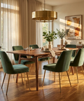 Remix Acacia Wood Dining Table