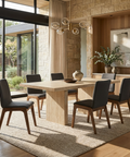 Remix Grey Modern Upholstered Dining Chair - Set of 2