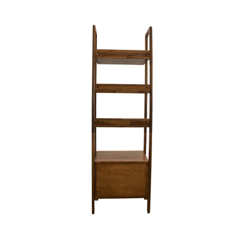 Remix Solid Acacia Wood Bookcase-4