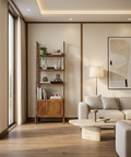 Remix Solid Acacia Wood Bookcase