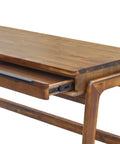 Remix Solid Acacia Wood Desk-4
