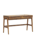 Remix Solid Acacia Wood Desk-6