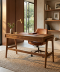Remix Solid Acacia Wood Desk