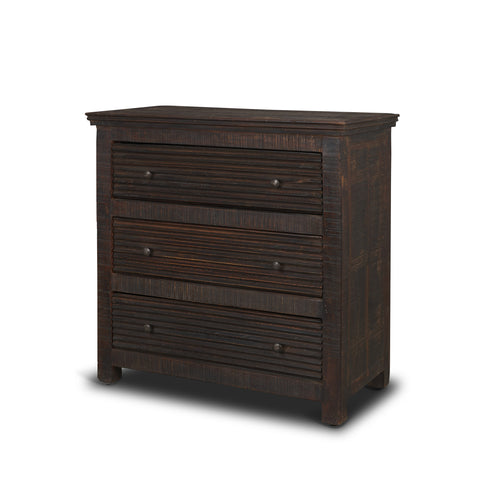 Rhett Reclaimed Wood 3-Drawer Accent Cabinet -1