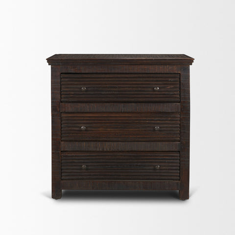 Rhett Reclaimed Wood 3-Drawer Accent Cabinet -2