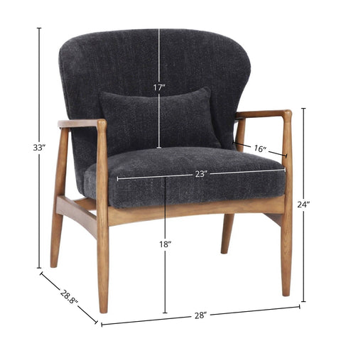 Rhodes Inkwell Fabric Accent Chair-5