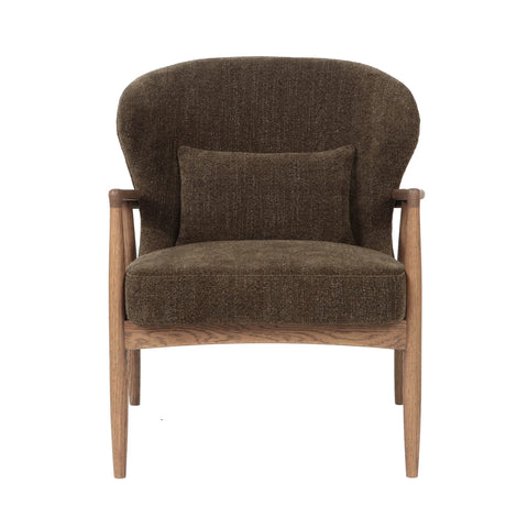 Rhodes Nettle Green Fabric Accent Chair-2