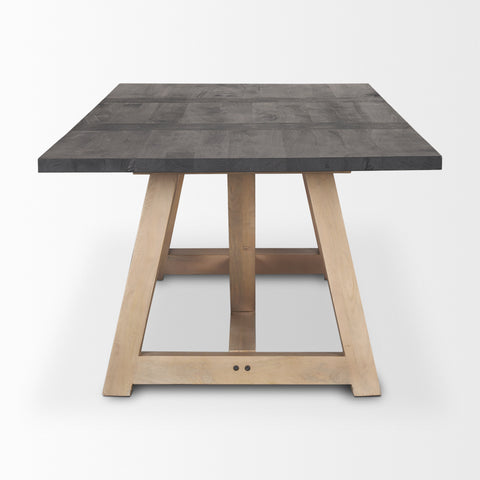 Rialto 96" Two-Tone Mango Wood Dining Table -3