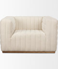 Ricciardo Cream Boucle Accent Chair-2