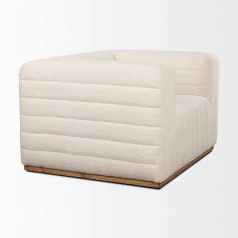 Ricciardo Cream Boucle Accent Chair-4