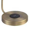 Riesco Antique Brushed Brass Desk Lamp-3