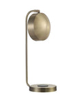 Riesco Antique Brushed Brass Desk Lamp-4