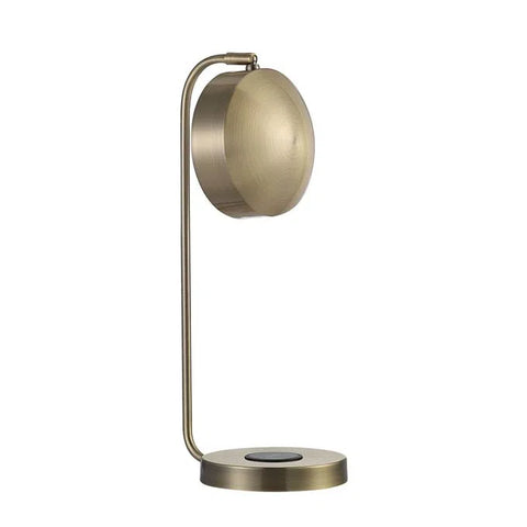 Riesco Antique Brushed Brass Desk Lamp-4