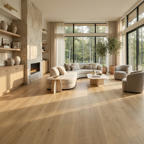 River Waterproof SPC 4.5mm Vinyl Flooring