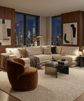 Rollo Bronze Velvet Accent Chair