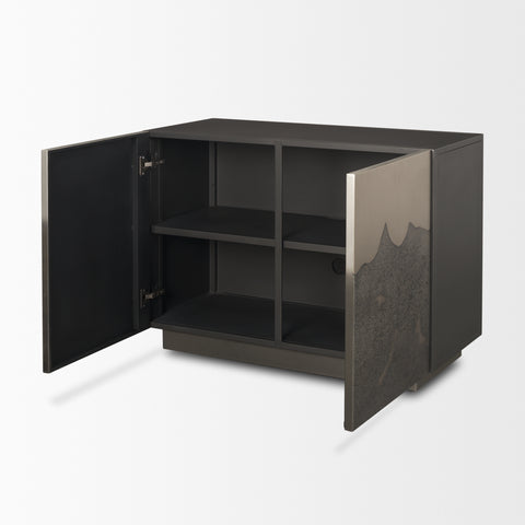 Roxdale Acid-Washed Iron Accent Cabinet -5