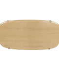 Runway Light Oak Solid Oak 82" Dining Table-4