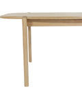 Runway Light Oak Solid Oak Dining Table-5