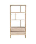 Runway Solid Oak Wood Bookcase-2