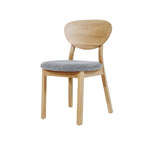 Runway Toffee Mist Modern Upholstered Dining Chair-1