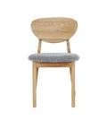 Runway Toffee Mist Modern Upholstered Dining Chair-2