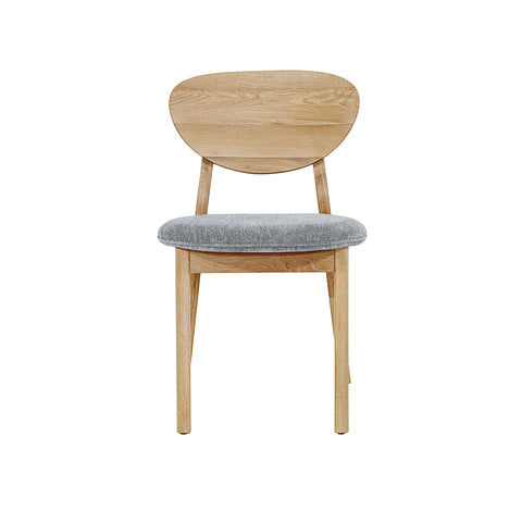Runway Toffee Mist Modern Upholstered Dining Chair-2