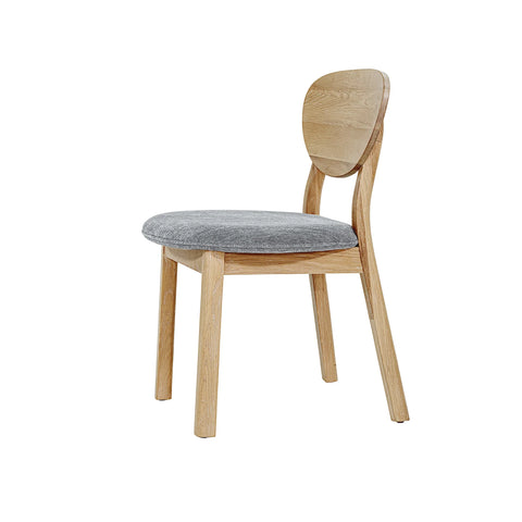 Runway Toffee Mist Modern Upholstered Dining Chair-3