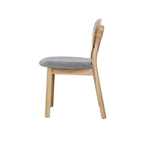 Runway Toffee Mist Modern Upholstered Dining Chair-4