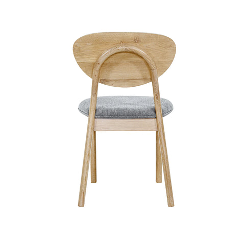 Runway Toffee Mist Modern Upholstered Dining Chair-5