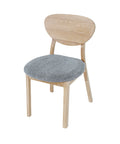 Runway Toffee Mist Modern Upholstered Dining Chair-6
