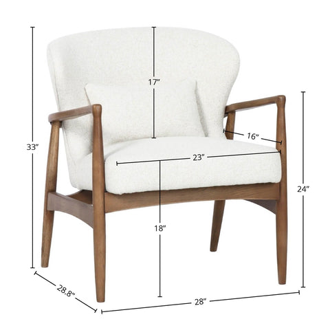 Rhodes Snow - Accent Chair LH