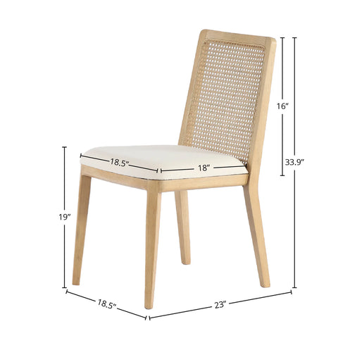 Cane Natural - Dining Chair LH (Set Of Two)