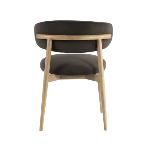 Milo Charcoal -Dining Chair LH