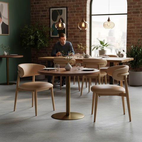 Milo Nude -Dining Chair LH