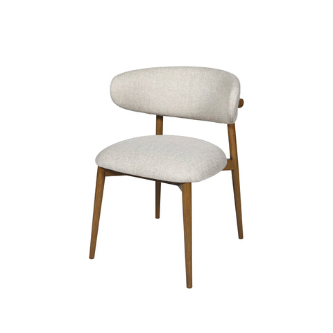 Milo Vanilla Tweed -Dining Chair LH