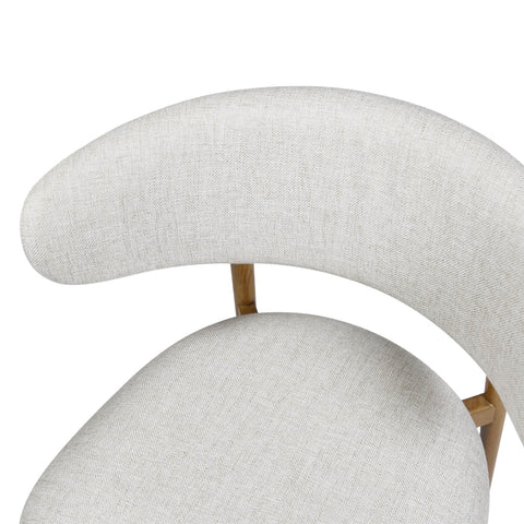 Milo Vanilla Tweed -Dining Chair LH