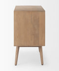 Sable Light Brown Mango Wood Accent Cabinet-4