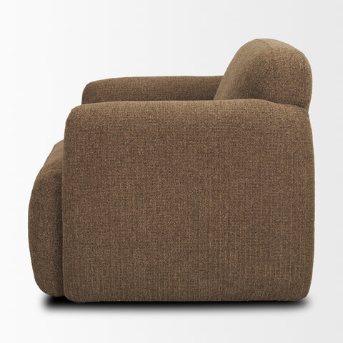Saga Mocha Brown Fabric Accent Chair-3