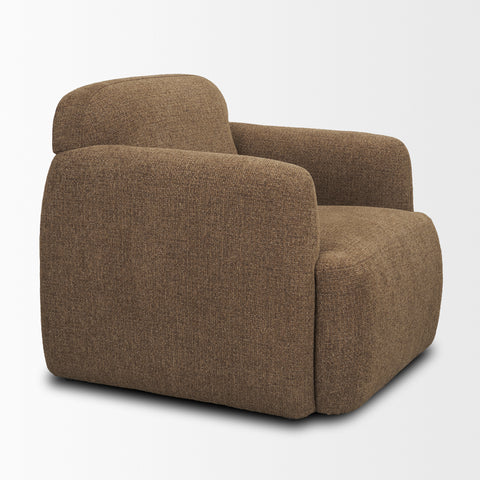 Saga Mocha Brown Fabric Accent Chair-5