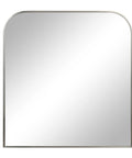 Salma Polished Nickel Modern Wall Mirror-1