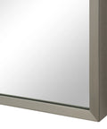 Salma Polished Nickel Modern Wall Mirror-3