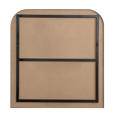 Salma Polished Nickel Modern Wall Mirror-4