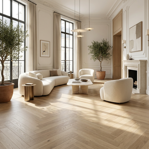 Sambro 7mm Waterproof SPC Herringbone Vinyl Flooring