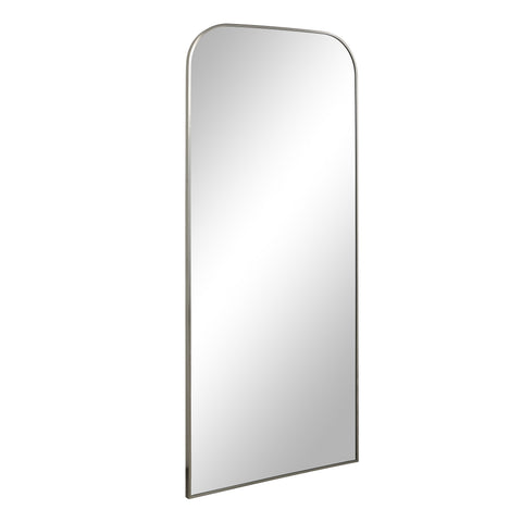 Samia Brushed Nickel Full Length Mirror-1