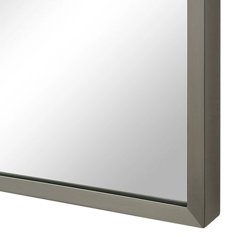 Samia Brushed Nickel Full Length Mirror-4