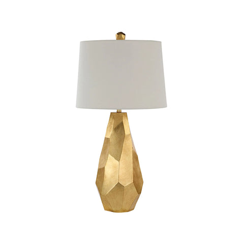 Sanae Gold Leaf Table Lamp-1