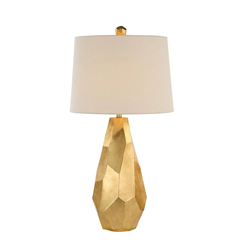 Sanae Gold Leaf Table Lamp-2