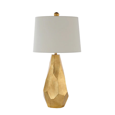 Sanae Gold Leaf Table Lamp-3