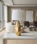 Sanae Gold Leaf Table Lamp