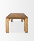Sapphira 84" Medium Brown Mango Wood Dining Table -3